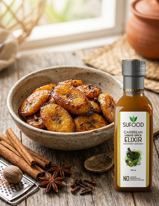 Sufood Elixir Glazed Plantains