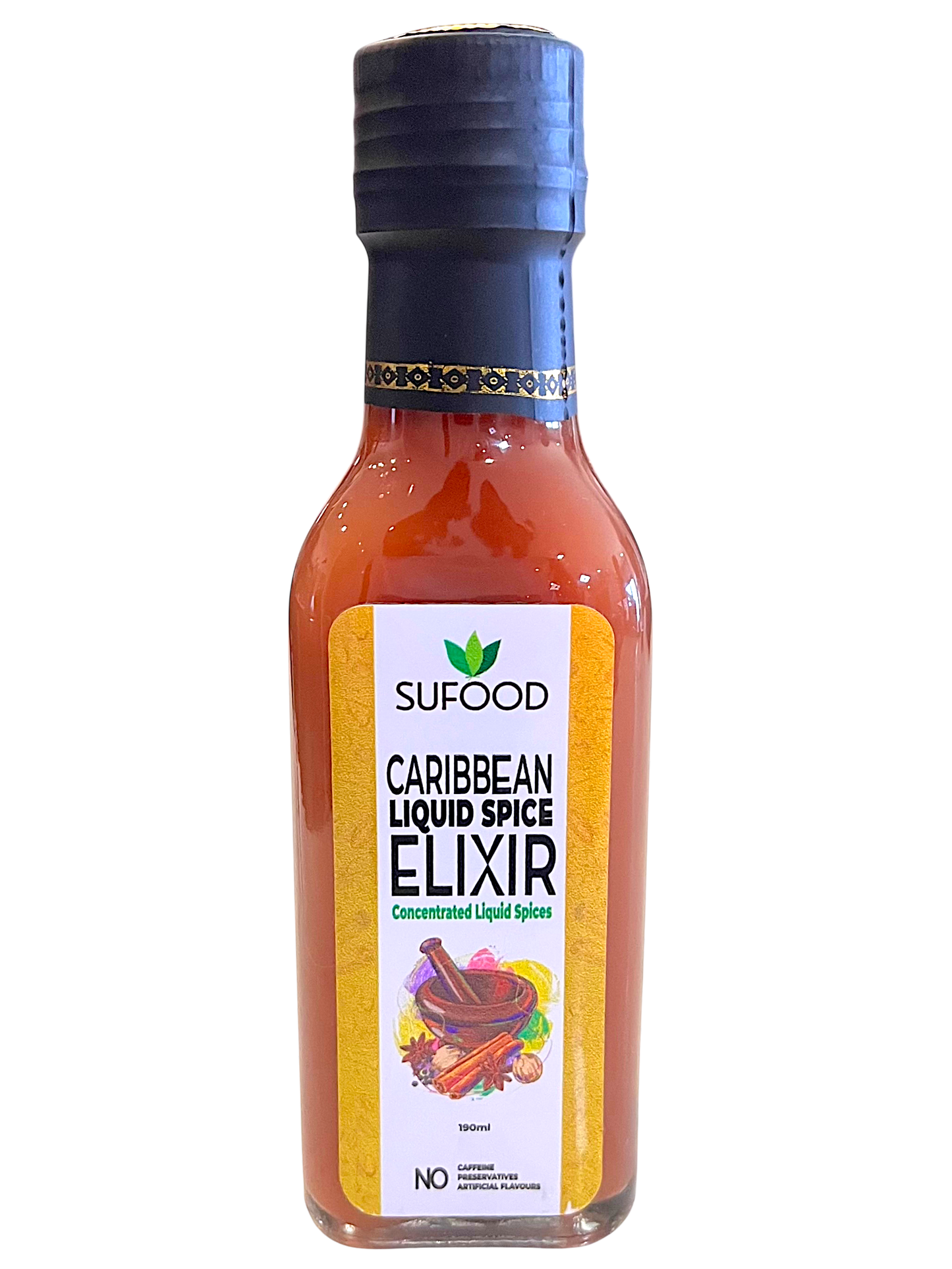 Sufood Caribbean Liquid Spice Elixir 190 mL