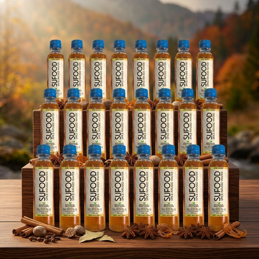 Case of Sufood Spice Infused Water (24 bottles)