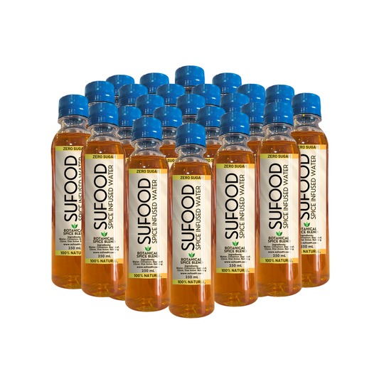 Case of Sufood Spice Infused Water (24 bottles)
